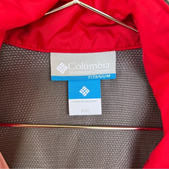 Columbia Red and Gray Windbreaker for Active Adventures - Picture 6 of 14